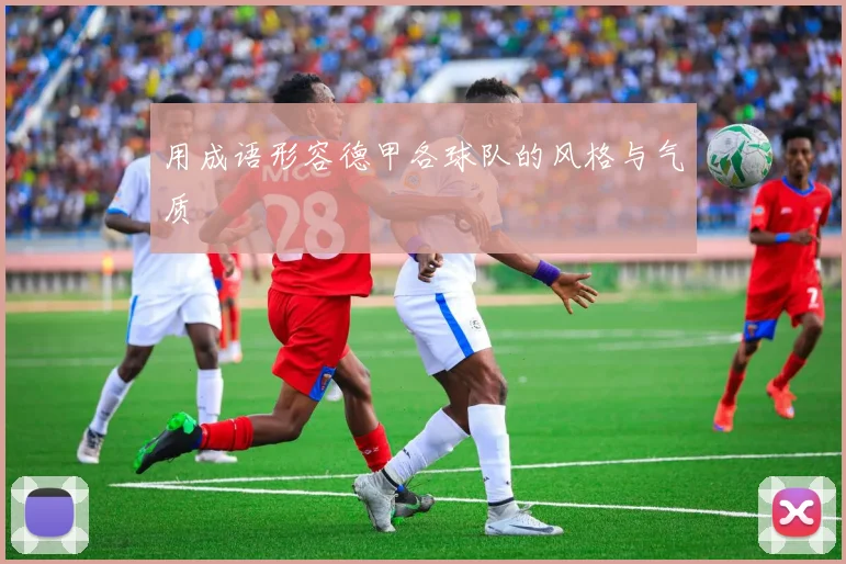 用成语形容德甲各球队的风格与气质